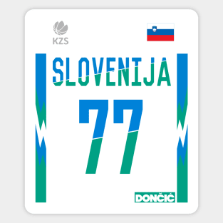 Luka Doncic 2023 Slovenija World Cup Magnet